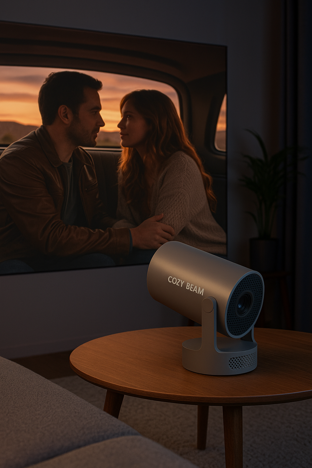 CozyBeam™ Projector – Home Theater, Anywhere